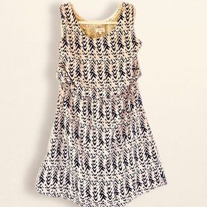 Cute boho, strapless, dress.